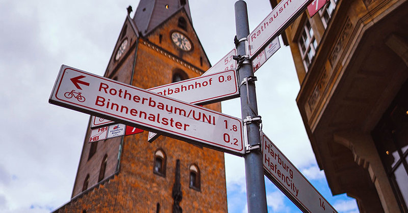 Straßenschilder Hamburg