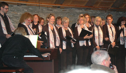 Konzert in der Easdale Art Hall - Copyright: Hanfried Kimstädt / Kirchengemeinde Haselau