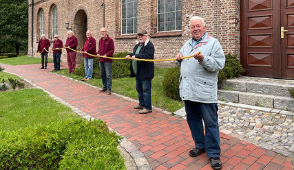 Ein neues Seil für die Kirche - Copyright: Andreas-M. Petersen