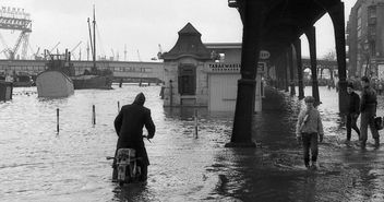 Sturmflut 1962 - Copyright: © Holger Ellgaard, CC BY-SA 3.0