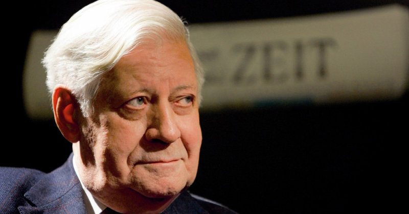 Helmut Schmidt - 1918-2015