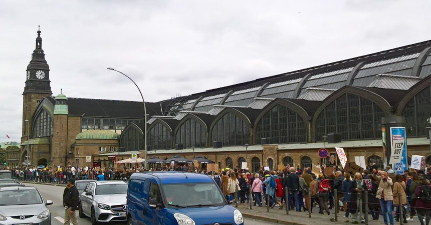 Klimastreik in Hamburg