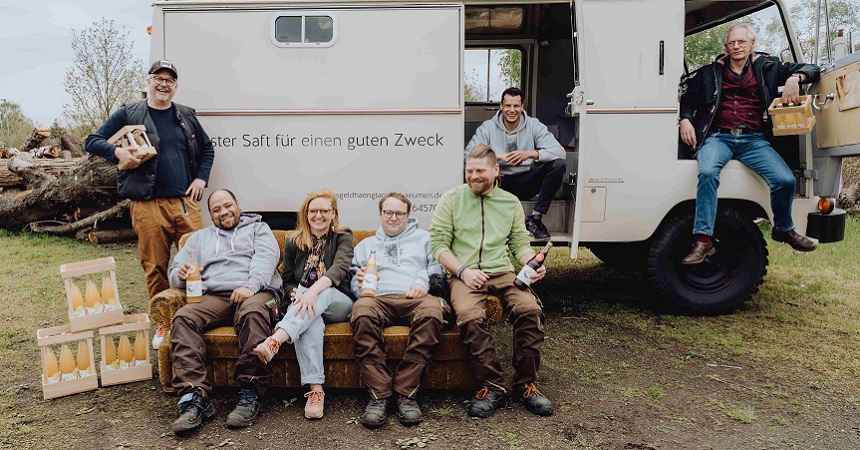 Team von "Das Geld hängt an den Bäumen"